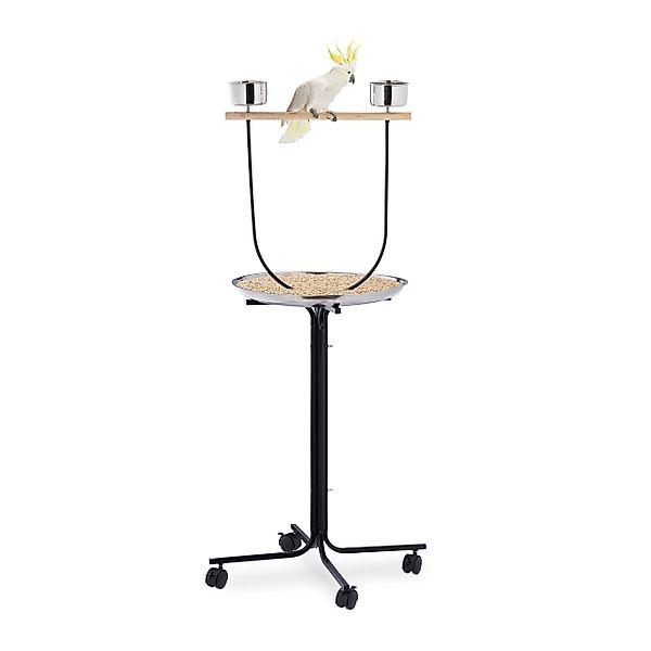 relaxdays Vogelkäfig Freisitz für Papageien günstig online kaufen