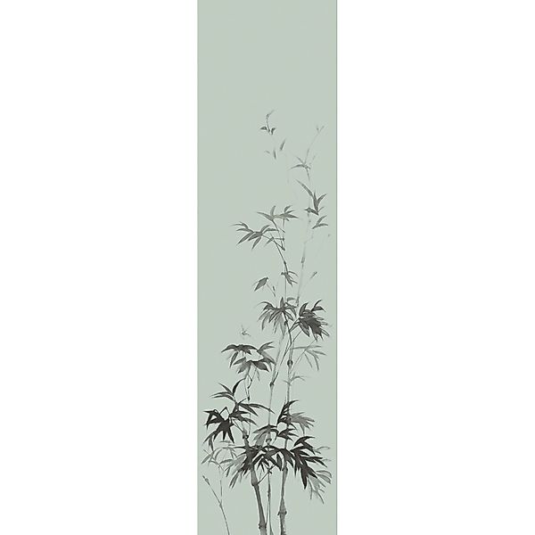 Marburg Vliestapete Bäumen Crushed-Optik Modern 270 cm x 70 cm Grün günstig online kaufen