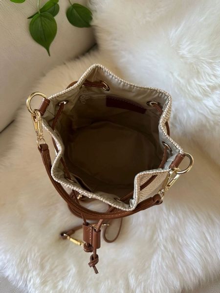 Goodman Design Handtasche Beuteltasche aus Raffia günstig online kaufen