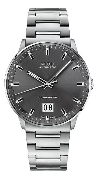 Mido COMMANDER II Automatic Big Date, grey, Metallarmband M021.626.11.061.0 günstig online kaufen