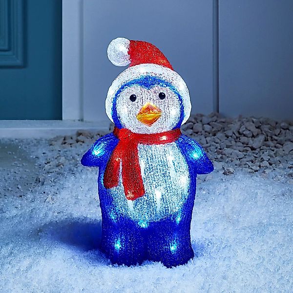 LED Acryl Pinguin Figur 34cm günstig online kaufen