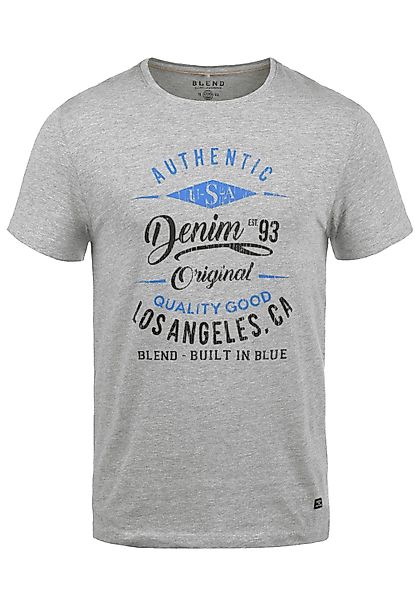 Blend Rundhalsshirt BHDoppler Kurzarmshirt mit Front-Print günstig online kaufen