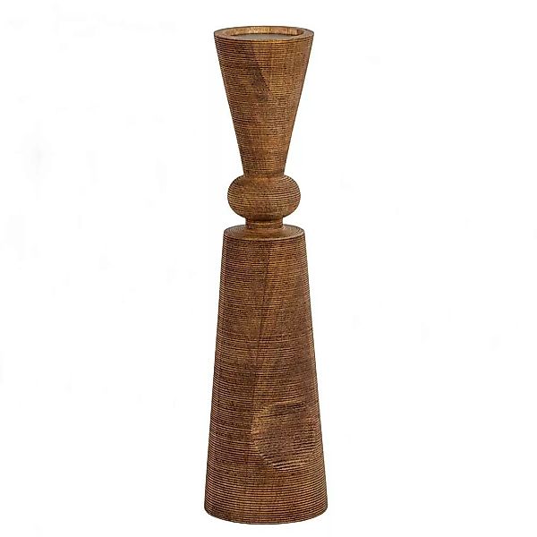 Kerzenständer Holz in modernem Design 50 cm hoch (2er Set) günstig online kaufen