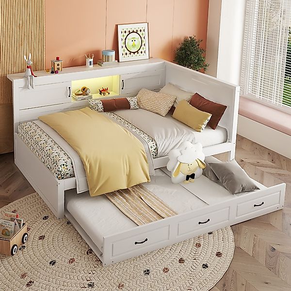 Ulife Daybett Tagesbett, Schlafsofa, mit Ausziehbares günstig online kaufen
