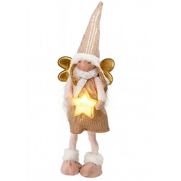 Koopman Engelfigur Weihnachtsfigur Dekofigur Figur Engel Dekoration Weihnac günstig online kaufen