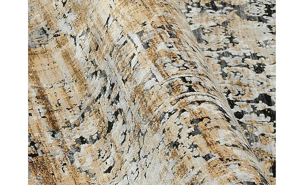 meinTeppich Teppich   ¦ grau ¦ Synthetische Fasern ¦ Maße (cm): B: 140 H: 0 günstig online kaufen