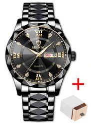 ibettertec Quarzuhr Quarzuhr Multifunktionsuhr Armbanduhr, Chronograph günstig online kaufen