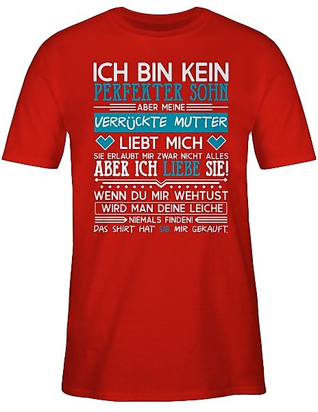 Shirtracer T-Shirt Ich bin kein perfekter günstig online kaufen