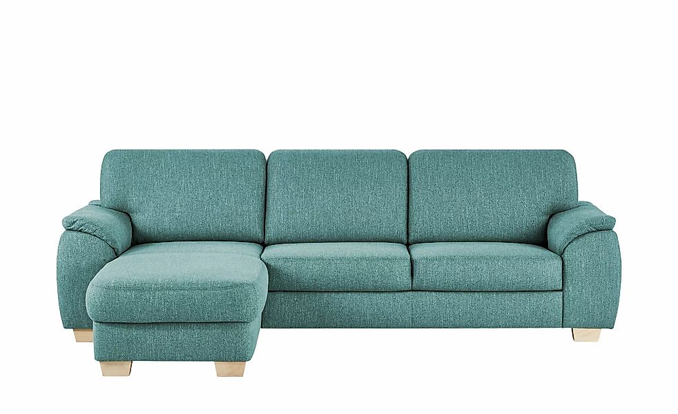 smart Ecksofa  Valencia ¦ türkis/petrol ¦ Maße (cm): B: 281 H: 90 T: 173.0 günstig online kaufen