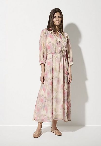 Maxi Chiffonkleid, Flowerprint günstig online kaufen