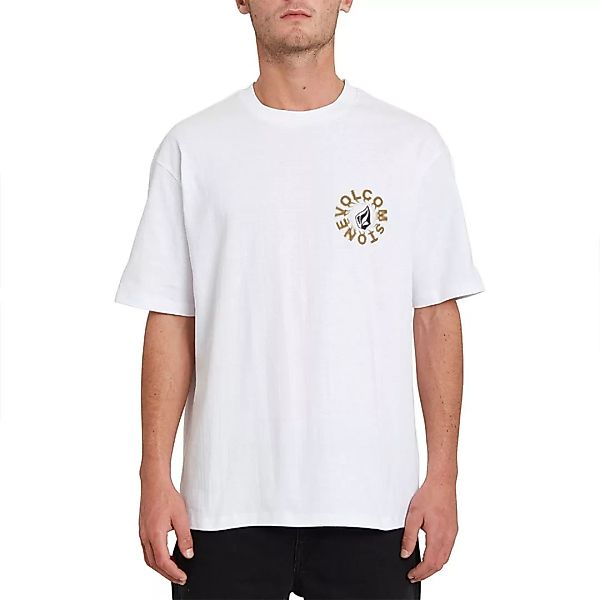Volcom Nausea Loose Kurzärmeliges T-shirt M White günstig online kaufen