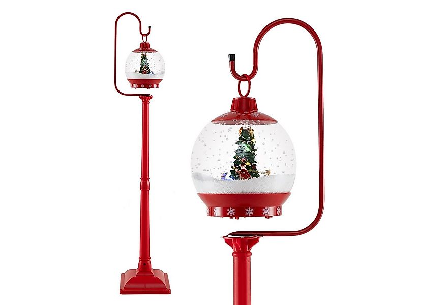 COSTWAY Weihnachtsfigur (1 St), beleuchtete Weihnachtsdeko, mit Musik, 173c günstig online kaufen