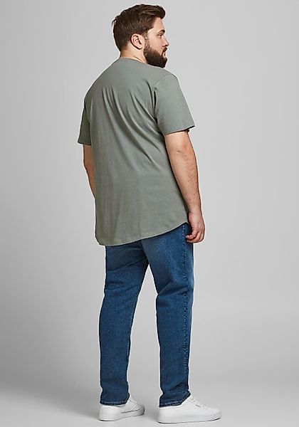 Jack & Jones PlusSize T-Shirt "NOA TEE" mit abgerundetem Saum, bis Größe 6X günstig online kaufen