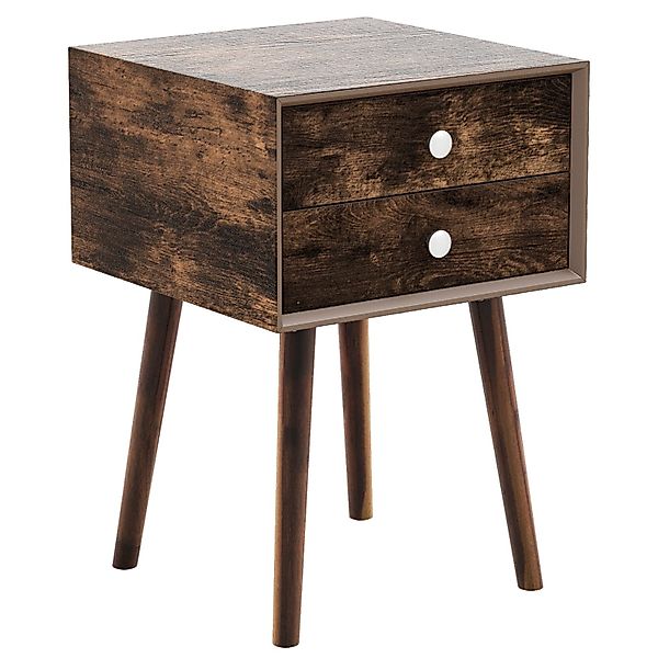 COSTWAY Nachttisch (1-St), Nachtschrank mit 2 günstig online kaufen