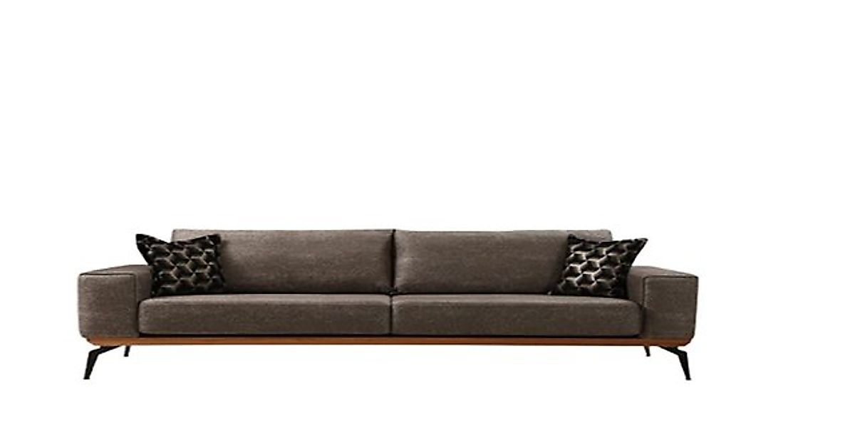 Xlmoebel 3-Sitzer Dreisitzer Stoffcouch Modernes Polstersofa mit Stoffbezug günstig online kaufen