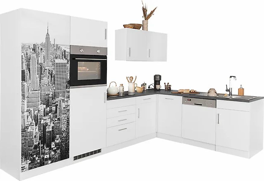 KOCHSTATION Küchenzeile »KS-Paris – Küchen mit einzigartigen Fotomotiven au günstig online kaufen