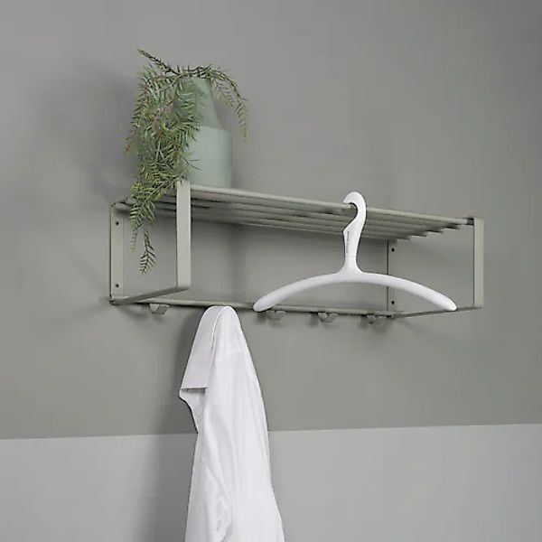 Spinder Design Garderobenleiste »REX«, (1 St.), Wandgarderobe aus Stahl mit günstig online kaufen