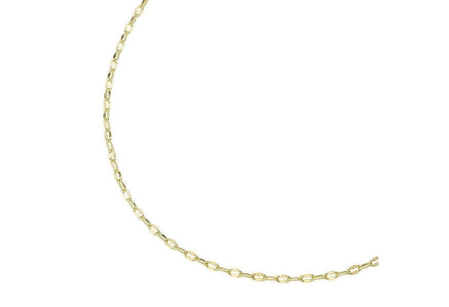 Luigi Merano Goldkette fantasieförmig mit diamantierten Gliedern, Gold 375 günstig online kaufen
