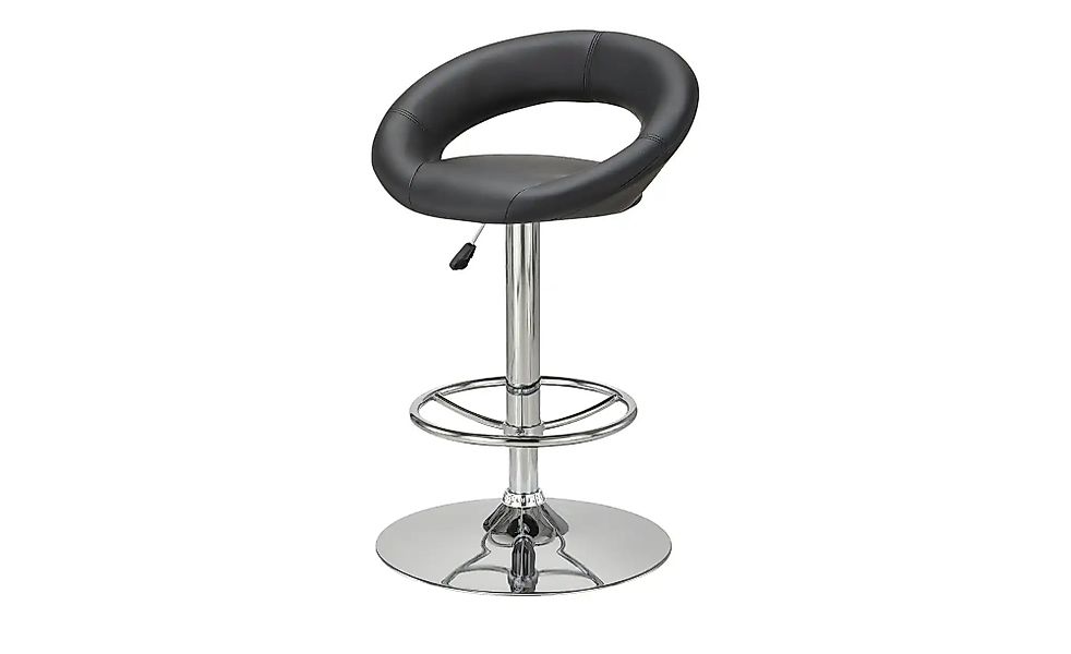 Barhocker  Holger ¦ schwarz ¦ Maße (cm): B: 54 H: 81 T: 49.0 Polstermöbel > günstig online kaufen
