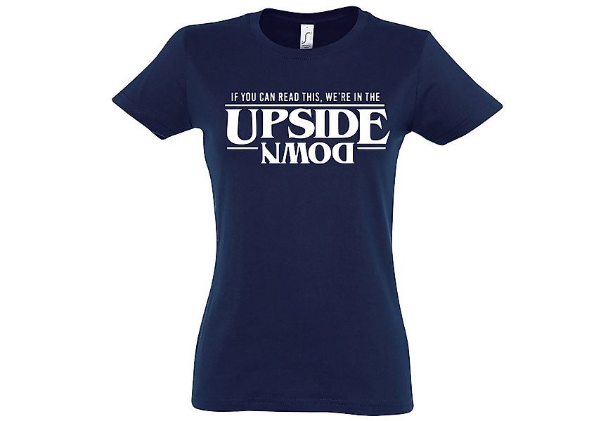 Youth Designz Print-Shirt Upside Down Damen T-Shirt Stranger Fun-Look mit l günstig online kaufen