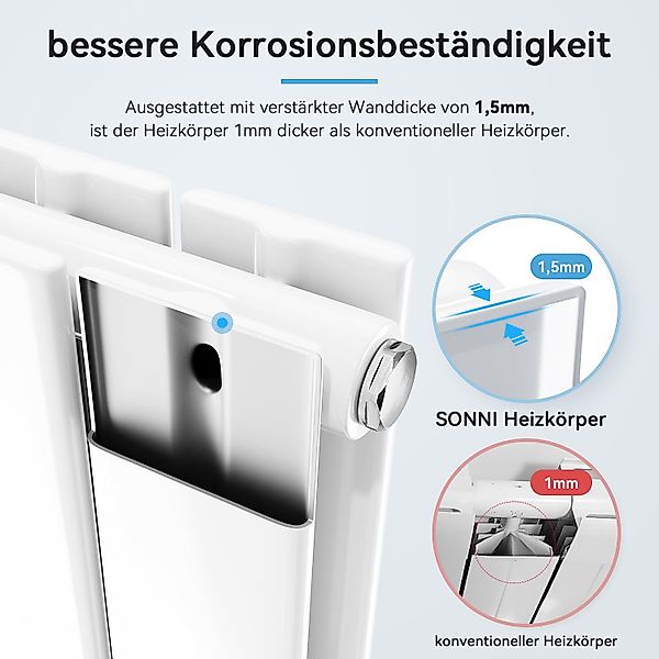 ELEGANT Heizkörper Heizkörper, Einlagig / Doppellagig, günstig online kaufen