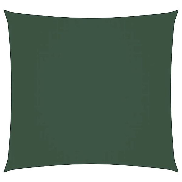 vidaXL Sonnensegel Oxford-Gewebe Quadratisch 5x5 m Dunkelgrün 135471 günstig online kaufen