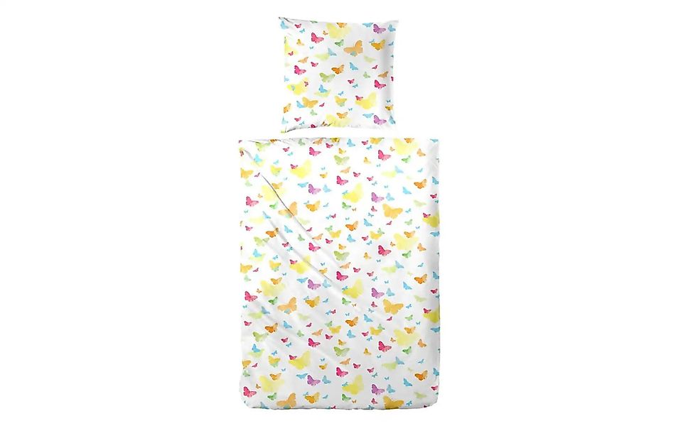 Primera Bettwäsche "Renforce-Bettwäsche Vingt-Clinq Papillon" 2 Stk. tlg. m günstig online kaufen