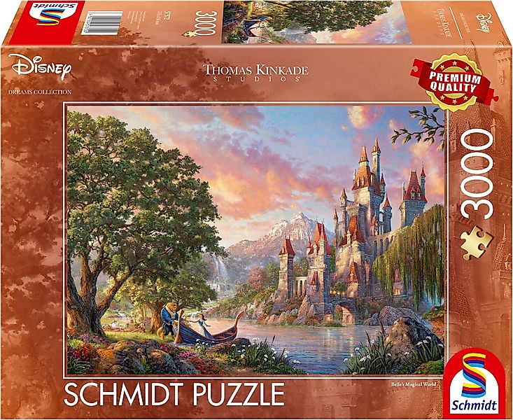 Schmidt Spiele Puzzle Disney, Belle's Magical World von Thomas Kinkade, 300 günstig online kaufen