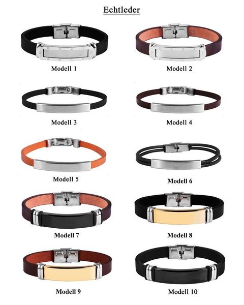 Brillibrum Armband Armband Edelstahl Partnerarmband Freundschaftsarmbänder günstig online kaufen