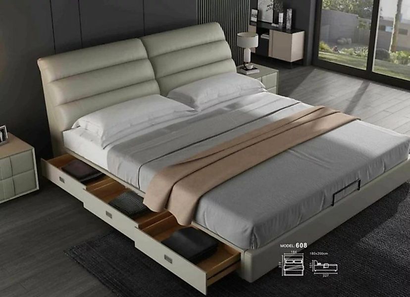 JVmoebel Bett, Bett Klassisch Polster Design Luxus Doppel Hotel Betten Schl günstig online kaufen