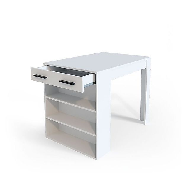 Vicco Bartisch Repose, Weiß, 67 x 100 cm günstig online kaufen