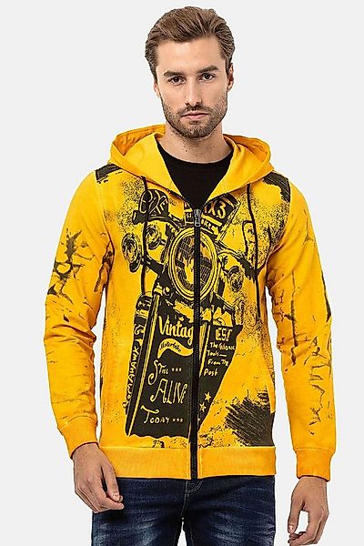 Cipo & Baxx Sweatjacke Jacken (1-tlg) mit Print, CL561 günstig online kaufen