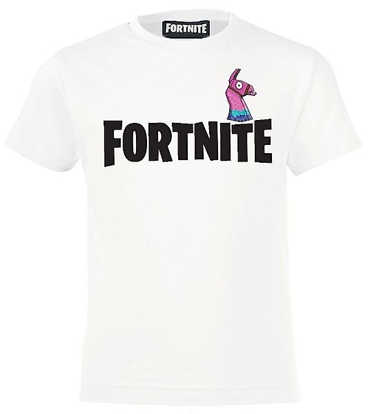 Fortnite T-Shirt FORTNITE T-Shirt kurzarm Weiß günstig online kaufen