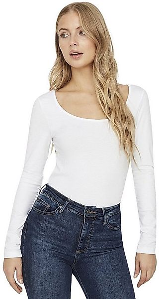 Vero Moda Langarmshirt (3er-Pack) Basic U-Neck Shirt im 3er Pack günstig online kaufen