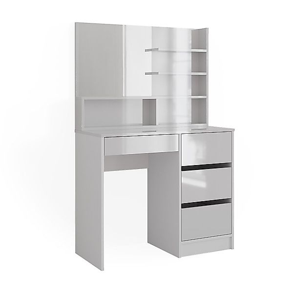 Vicco Schminktisch Sherry, Weiß, 90 cm günstig online kaufen