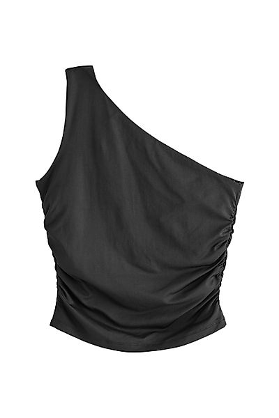 Next One-Shoulder-Top Einschultriges, gerafftes Oberteil aus günstig online kaufen