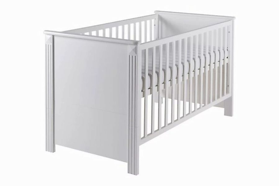 roba® Kinderbett Marie, Babybett, 3-fach höhenverstellbar, umbaubar günstig online kaufen