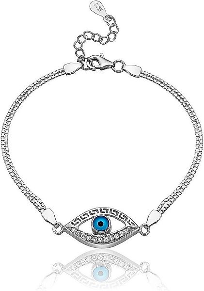 Karisma Silberarmband Damen Silber 925 rhodinert Böses Auge Nazar Verlänger günstig online kaufen