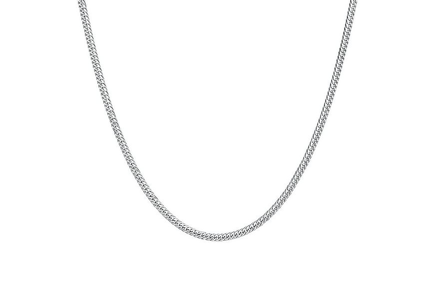 KARMA Edelstahlkette Halskette Silber Herren Edelstahl 60cm Kette wasserfes günstig online kaufen