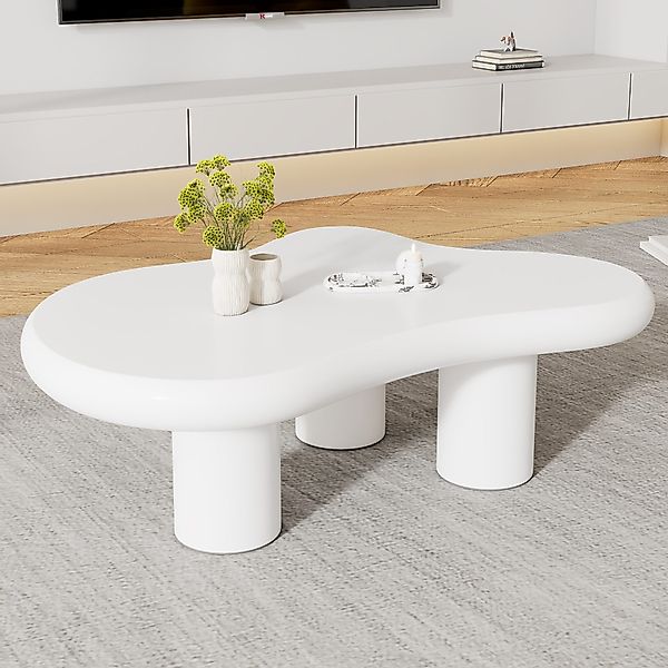 STILVORA Couchtisch Wohnezimmertisch in Wolkenform Beistelltisch günstig online kaufen