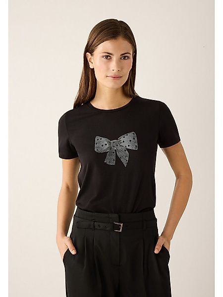 MORE&MORE Kurzarmshirt süßes Kurzarmshirt Frontprint günstig online kaufen