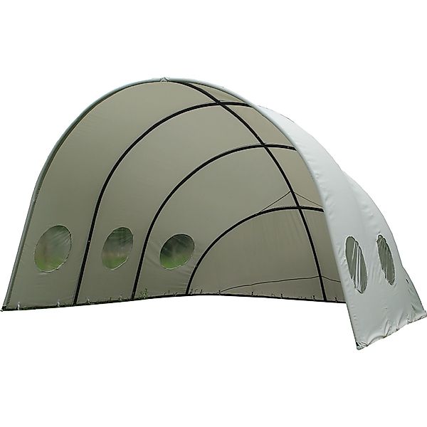 Pavillon Muschel Lichtgrau 400 cm x 500 cm x H 284 cm günstig online kaufen