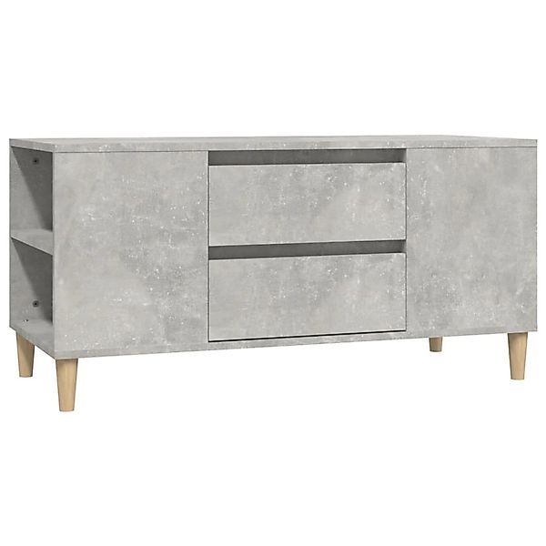 Vidaxl Tv-schrank Betongrau 102x44,5x50 Cm Holzwerkstoff günstig online kaufen