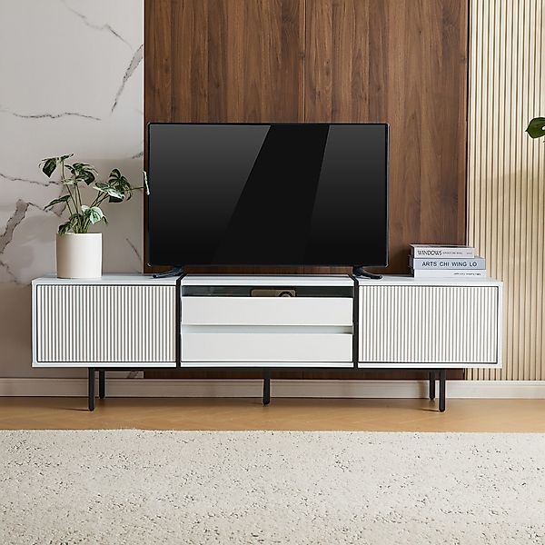 Ulife TV-Schrank mit ausziehbaren Schubladen, Lowboard günstig online kaufen