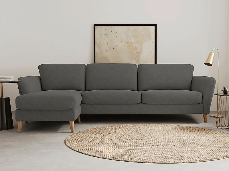Home affaire Ecksofa "MARSEILLE (279/152cm),L-Form, Rec. rechts/links, vers günstig online kaufen