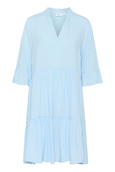 Saint Tropez Blusenkleid "EdaSZ Dress" Sommerkleid, Tunikakleid mit Volant günstig online kaufen