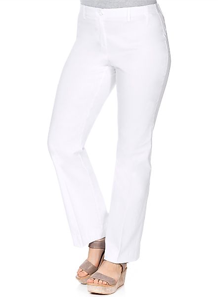 Sheego Jerseyhose Bengalinhose Innenbeinlänge ca. 89 günstig online kaufen