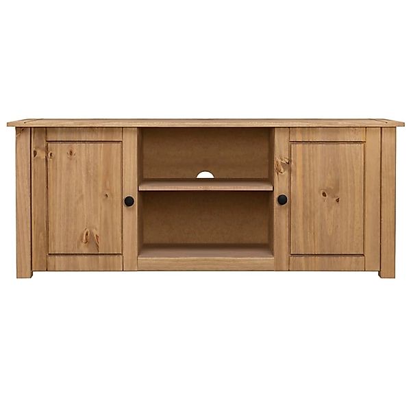 Tv-schrank 120 X 40 X 50 Cm Massivholz Panama-kiefer günstig online kaufen