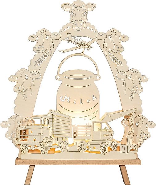 SAICO Original LED Schwibbogen Dekoleuchte-Spitze, Agrar-Motiv, LED-Leuchtm günstig online kaufen