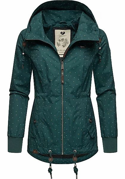 Ragwear Outdoorjacke "Danka Dots", mit Kapuze, stylische Übergangsjacke mit günstig online kaufen